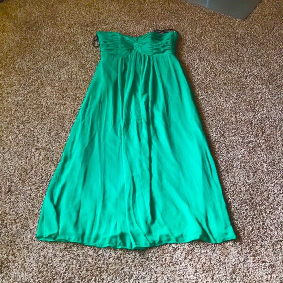 Dessy Prom/Bridesmaid Dress in Pantone Green - Picture 12 of 16